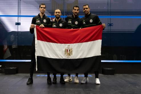 سقوط آل الشوربجي.. منتخب مصر يتوج ببطولة العالم للاسكواش أمام إنجلترا